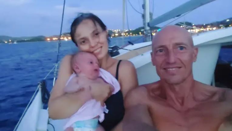 Mum who flew 4,000 miles across the world to give birth on a beach now 'stranded' with baby 3