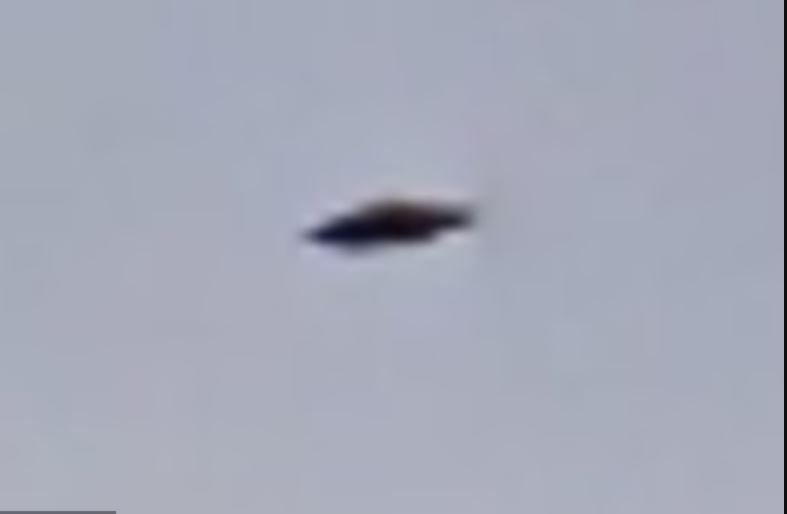 Google maps has captured a 'UFO' seemingly floating mid-air 2