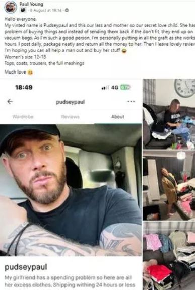 Man makes a fortune after selling 'shopaholic' girlfriend's unworn clothes on Vinted 1