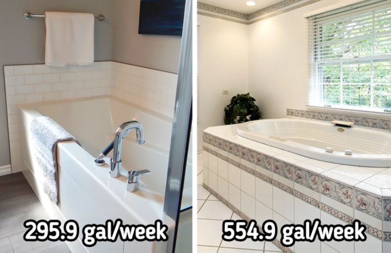 Here's the reason why bathtubs are too small to stretch out your legs in 6