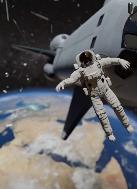 Video shows what would happen to a human body without a spacesuit in space 1