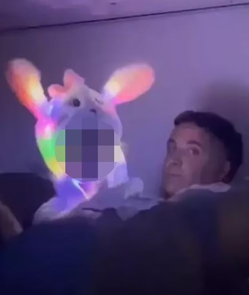 People call for ‘no-kids flights’ after child keeps plane awake with LIGHT-UP costume in the dark 2