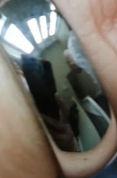 Woman 'freaked out' after spotting grandad's ghost reflected in fiancé's wedding ring 3