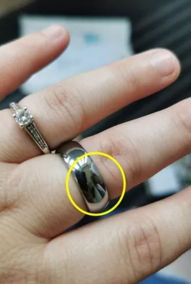 Woman 'freaked out' after spotting grandad's ghost reflected in fiancé's wedding ring 4