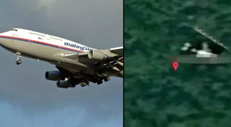 Man reveals he's found missing MH370 aircraft after a four-year search on google map 2
