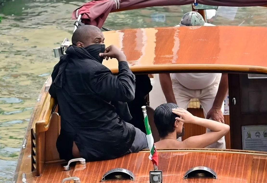 Kanye West and his wife 'banned for life' from Venice boat company after indecent exposure incident 2