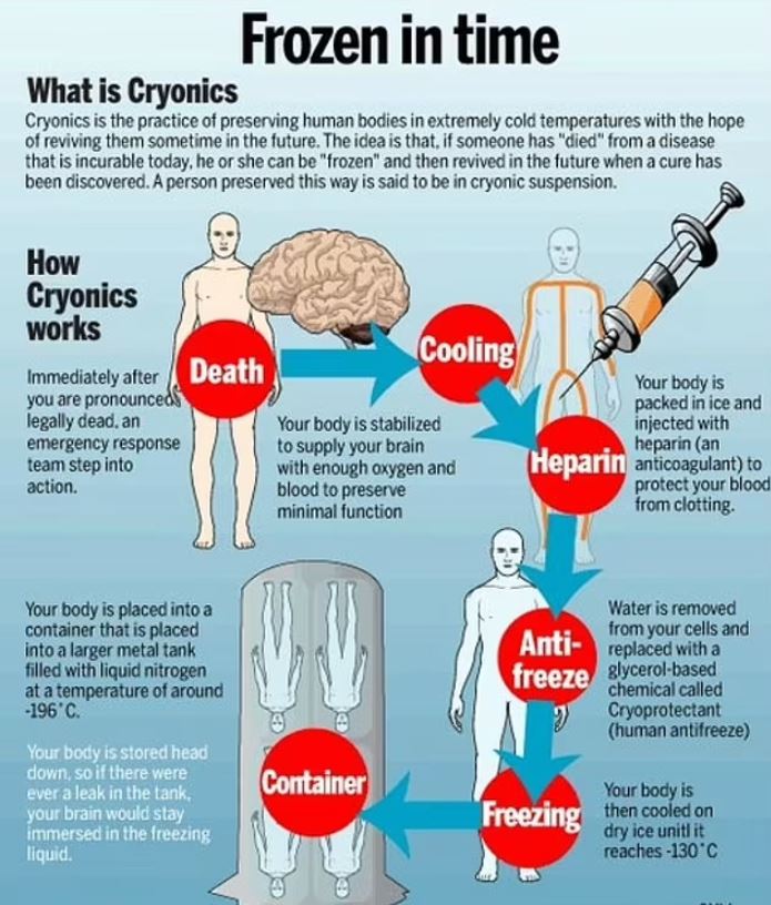 Cryonics expert reveals Frozen humans may be brought back to life in 50 to 70 years 2