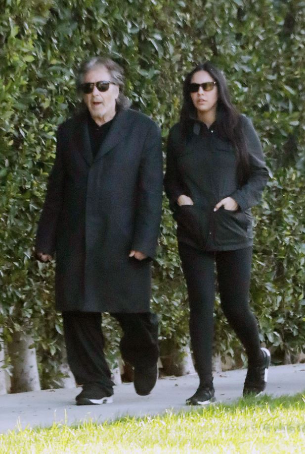 Al Pacino, 83, and girlfriend Noor Alfallah, 29, split as she files for custody of their child three months after birth 5