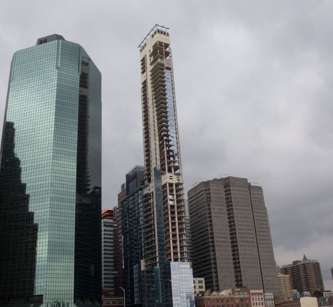 Abandoned tilting $272m skyscraper in New York, after EIGHT years still half-finished 6