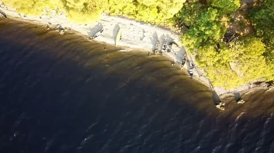 Loch Ness Monster 'spotted' in drone footage from wild camper 2