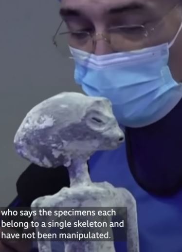 Scientific tests on 'alien' body suggest the bodies could be real extra-terrestrials 2
