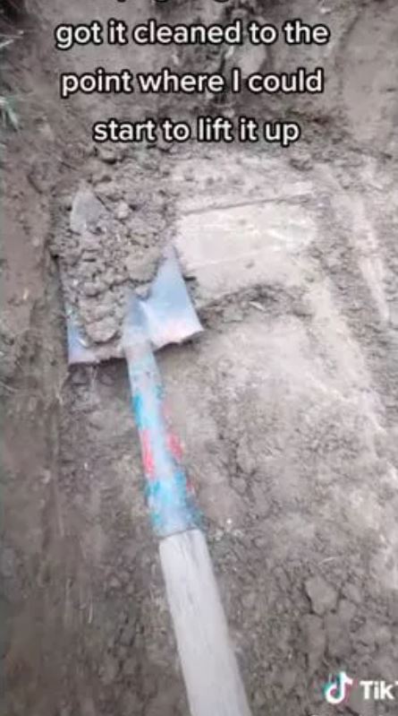 Man immediately regrets after digging up 'secret' box buried in his garden 1