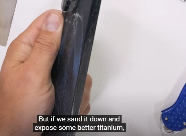 iPhone 15 Pro Max fails the bend test after the user breaks it with bare hands 5