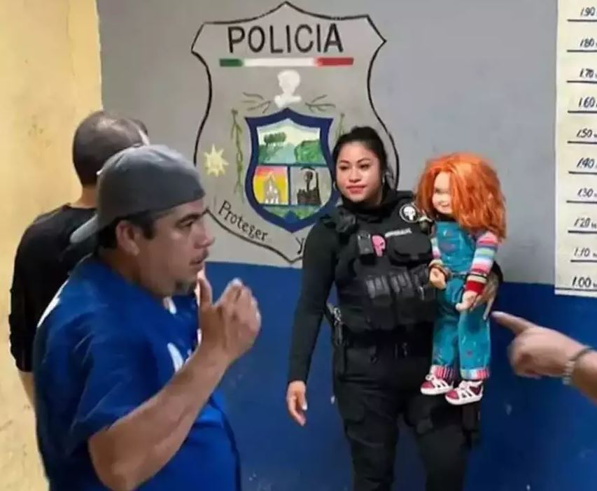 Police arrest Chucky ‘demon doll’ and its owner for scaring people and demanding cash 3