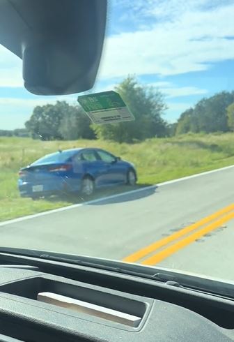 Driver stunned as dozens of cars abandoned on the side of road in Florida 3