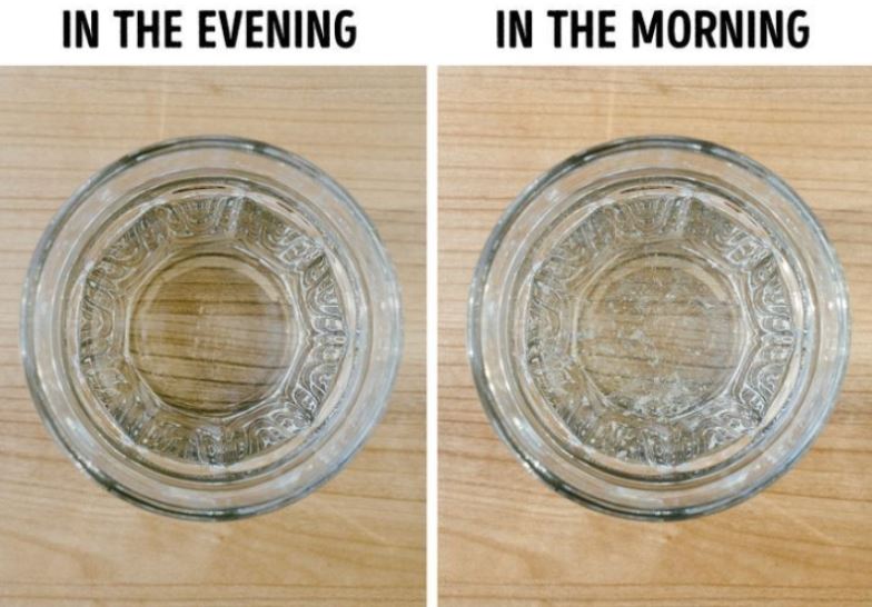 Here's why you should avoid leaving a glass of water near your bed 1