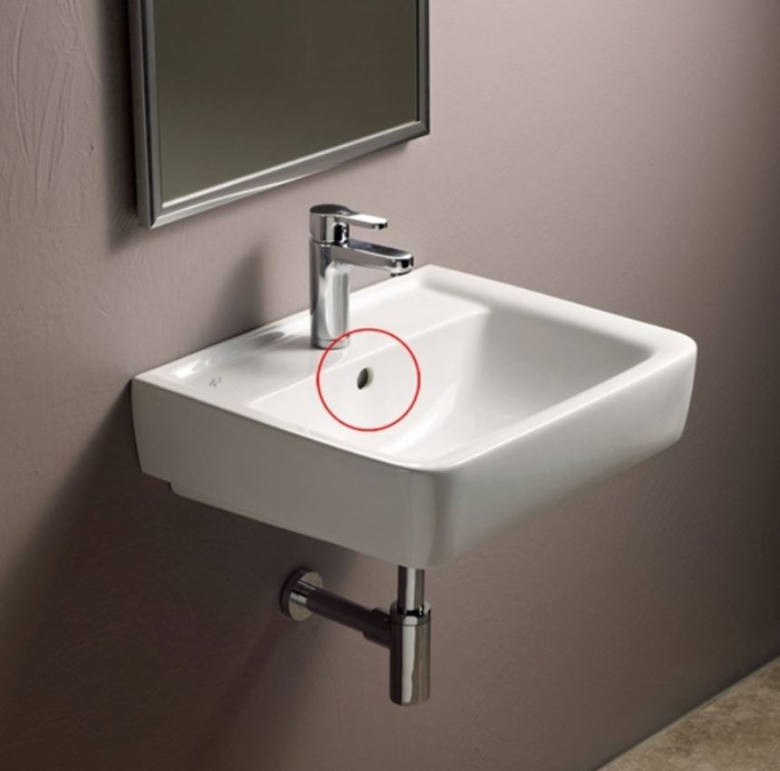 People are just discovering why there is a small hole in the wall of a sink 2