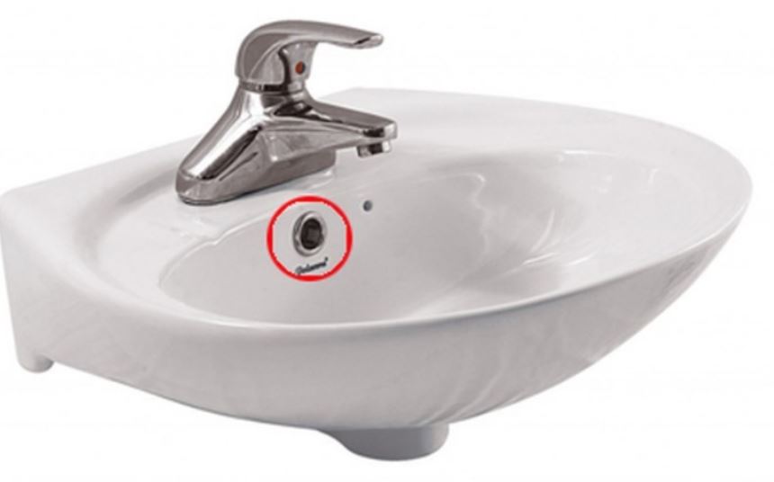 People are just discovering why there is a small hole in the wall of a sink 3