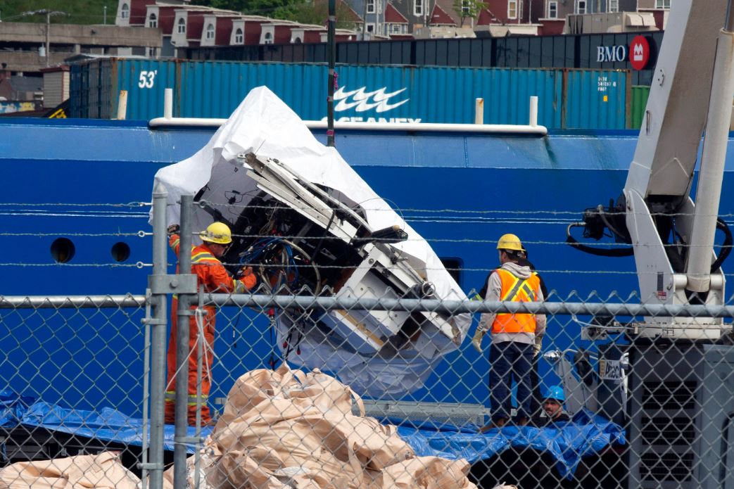 US Coast Guard recovers Titan sub wreckage including ‘presumed human remains’ on the ocean floor 3