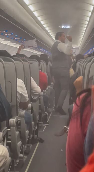Flight was delayed as mosquito swarm takes over plane, forcing crew to spray the cabin 5