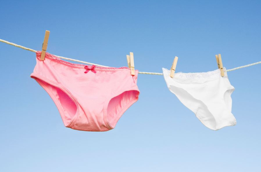Woman's mind blown after learning the purpose of the little bow on women's underwear 1