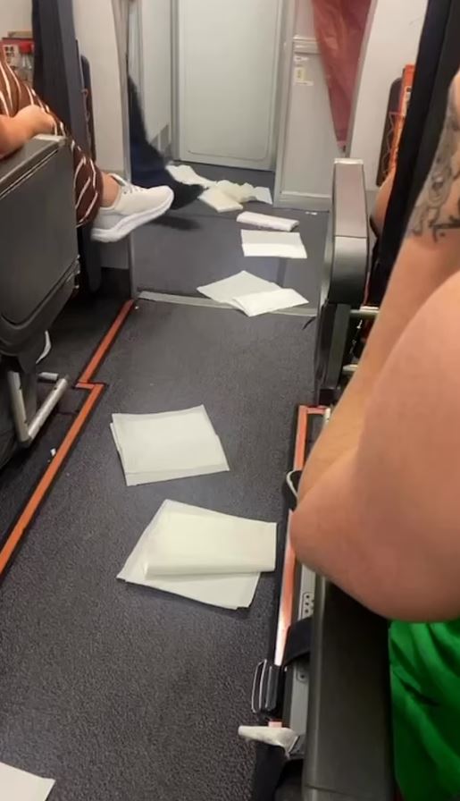 EasyJet flight is canceled as a passenger 'defecated on the toilet floor 1
