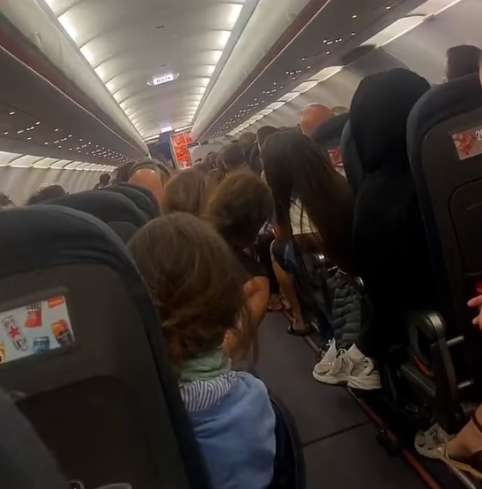 EasyJet flight is canceled as a passenger 'defecated on the toilet floor 2