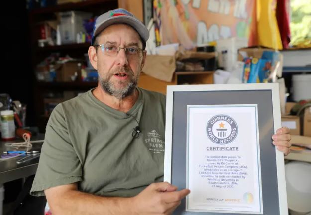  Pepper X has captured the Guinness World Record for the world’s spiciest chili 3