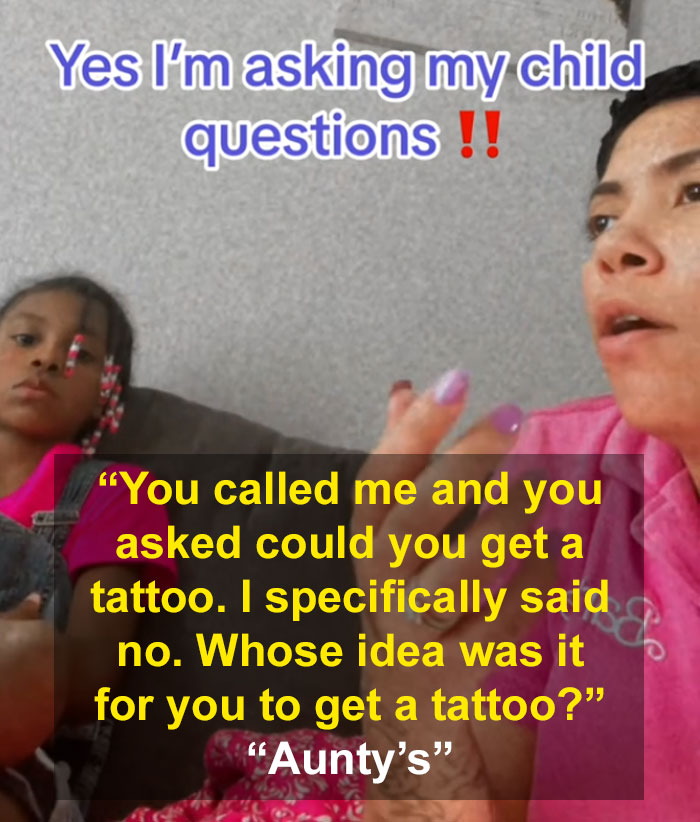 Mum is furious after her seven-year-old daughter got a permanent tattoo 3