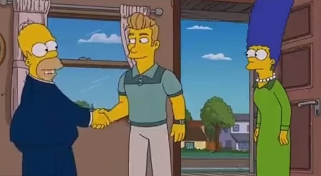 The Simpsons reveal why Homer pledges to stop strangling Bart - Fan's creation 3