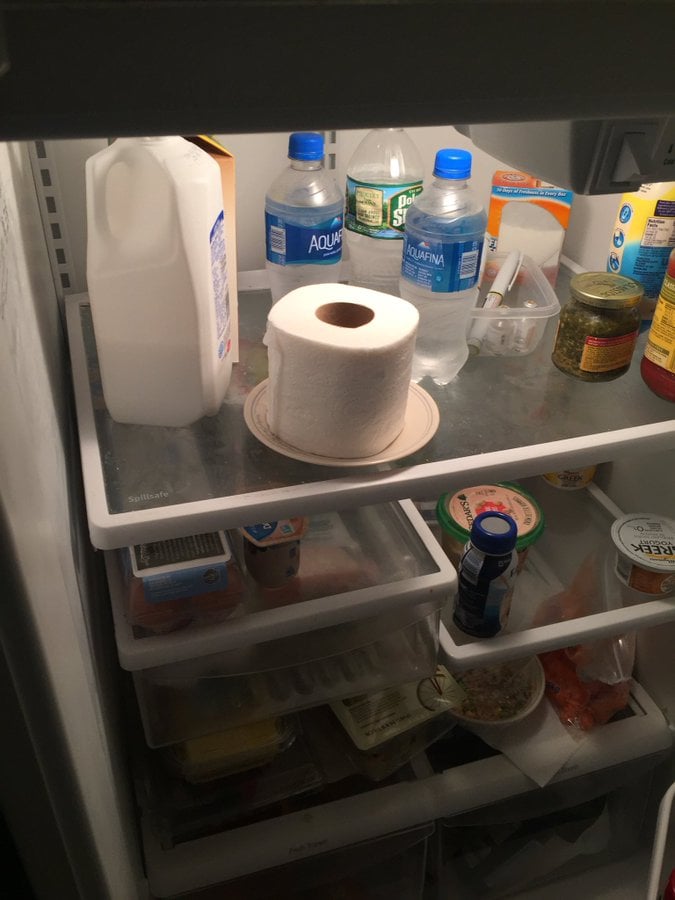  'Hack' goes viral online as some people are putting toilet paper in the fridge 4