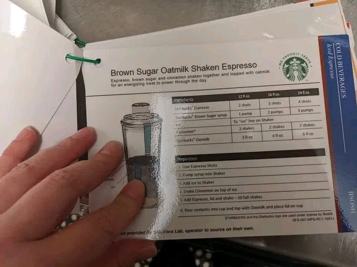 Starbucks employee sparks debate after releasing every drink recipe after getting fired 10