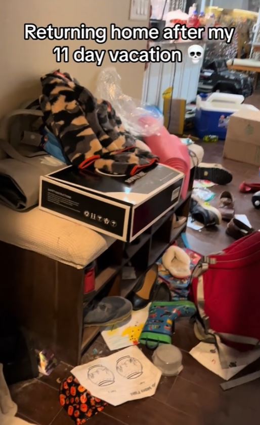 Woman urged to divorce after she shows the mess her husband made 3