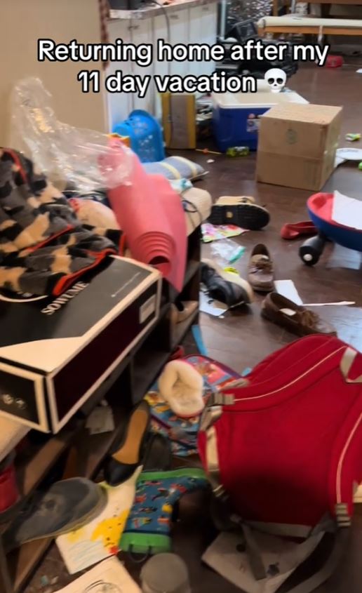 Woman urged to divorce after she shows the mess her husband made 5