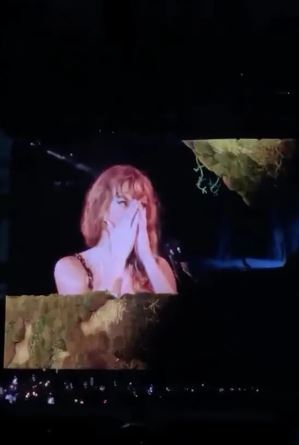  Tearful Taylor Swift RETURNS to stage in Brazil after two fans passed away 4