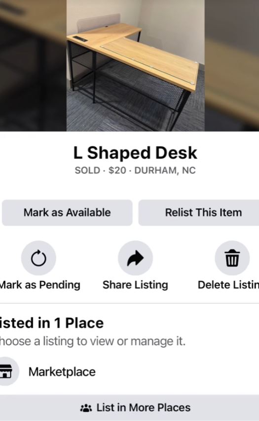 Woman sparks debate after hustling to sell neighbor’s unwanted furniture on Facebook Marketplace 3