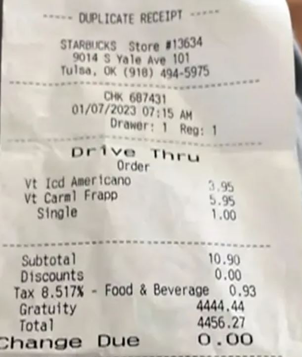 Starbucks sparks debate after charging couple over $4K for two cups of coffee 2