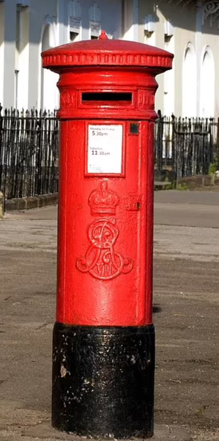 Some people are only just shocked to realize that unique symbols exist on postboxes. Image Credits: Getty