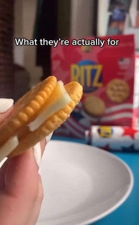 What the ridges on Ritz crackers are actually for 6