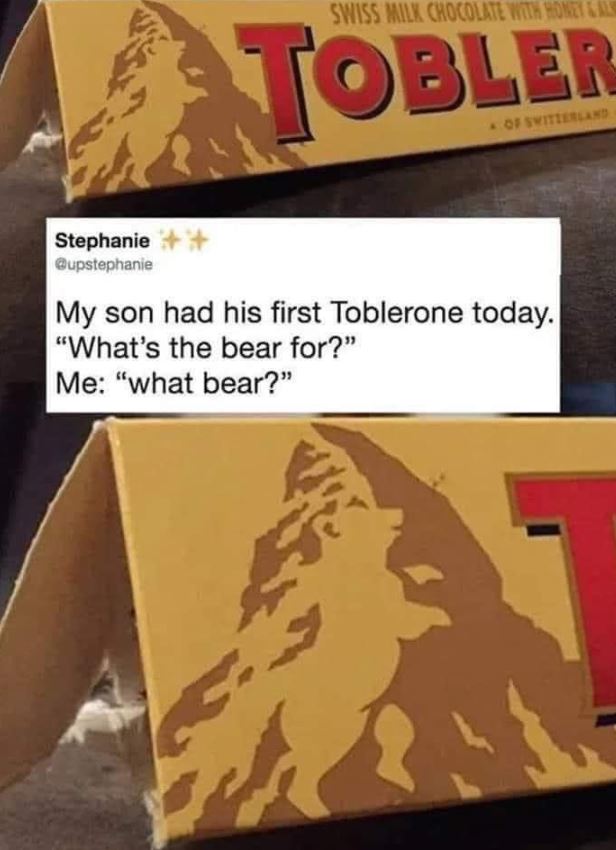 Thousands stunned after child's discovery on Toblerone bars 1