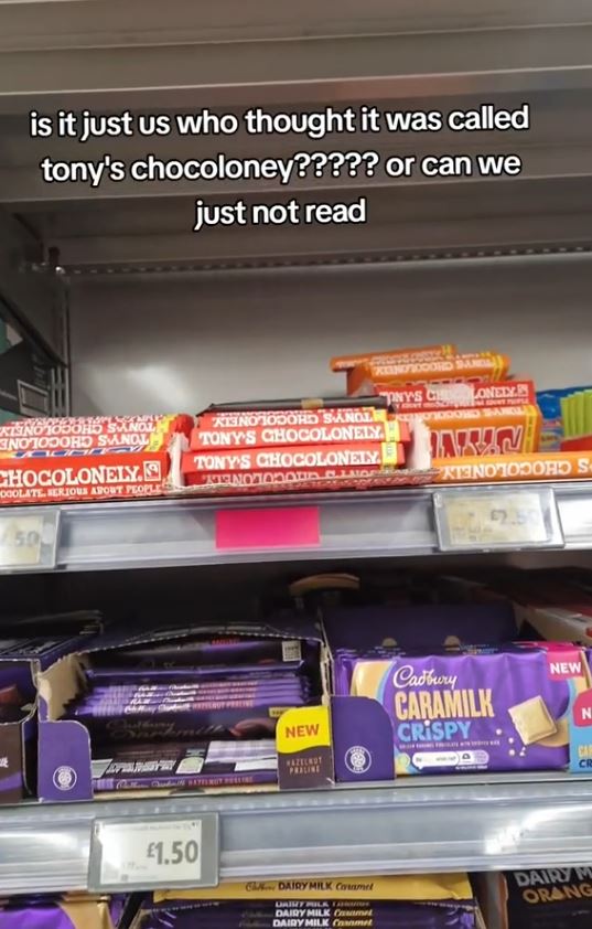 People are blowing their minds after learning What Tony's Chocolate is called 1