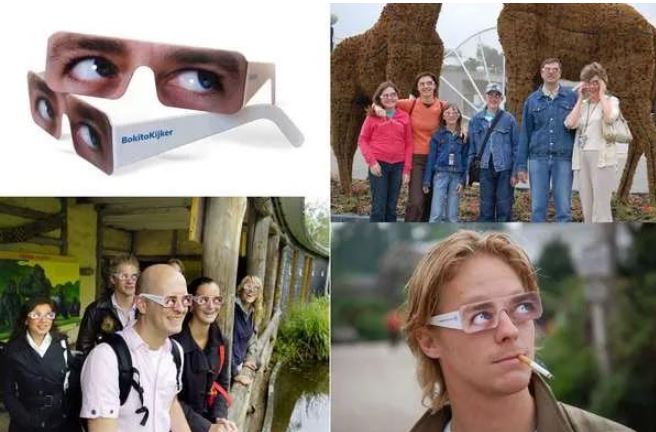 Zoo visitor given glasses designed to prevent accidental eye contact with animals 2
