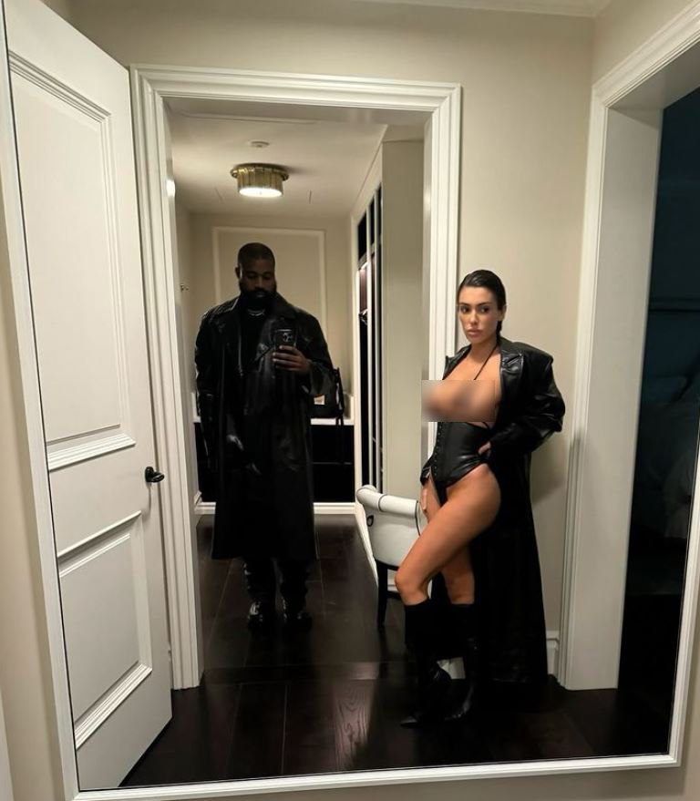Kanye West says his wife, Bianca Censori, will wear less clothing in 2024 3