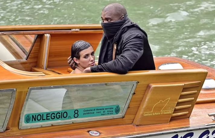 Kanye West and his wifi, Bianca Censori, were informed that the couple is 'no longer welcome' on their boats. Image Credits: BackGird