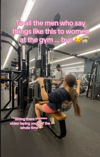 Fitness influencer calls out 'disrespectful' man while filming her workout 2