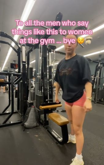 Fitness influencer calls out 'disrespectful' man while filming her workout 5