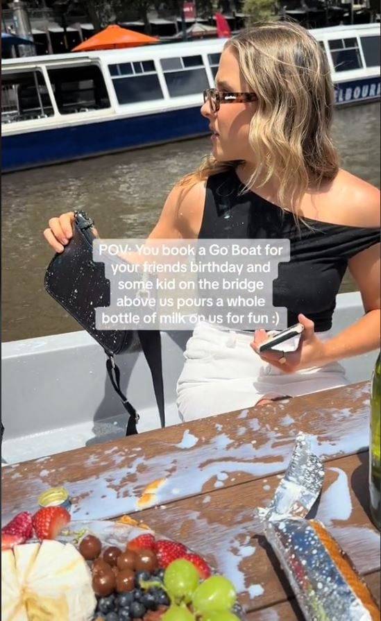 Teen suspended for milk prank during boat ride faces expulsion from $20,000-a-year school 2