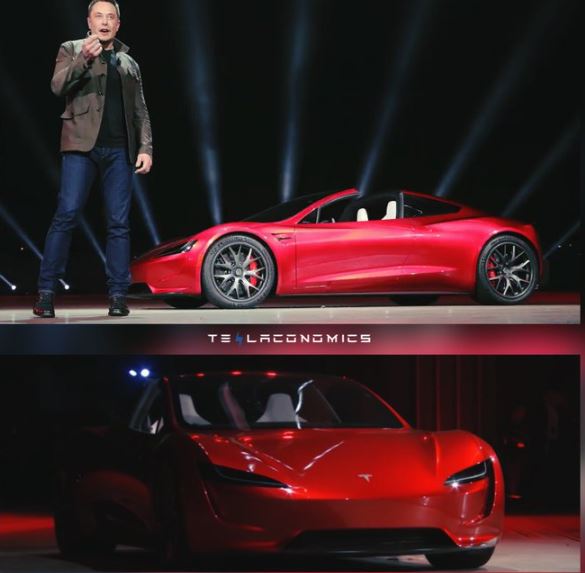 Elon Musk claims new Tesla Roadster can hit 0–60 mph in less than one second 2