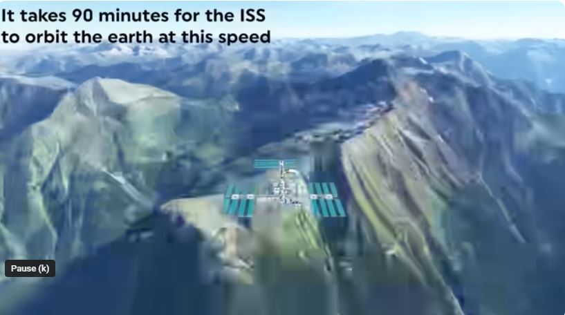  Stunning video shows the incredible speed of the International Space Station 1