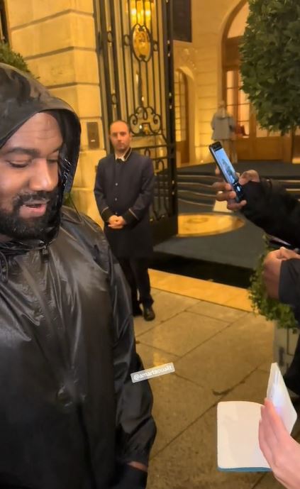  Kanye West refuses to sign autograph after laughing at a young fan's bunny pen 3